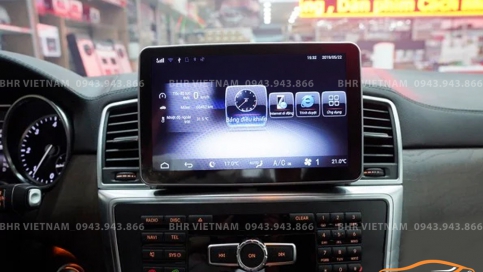 Màn hình DVD Android xe Mercedes GLS W166 2018 - 2019 | Màn hình nguyên khối Flycar